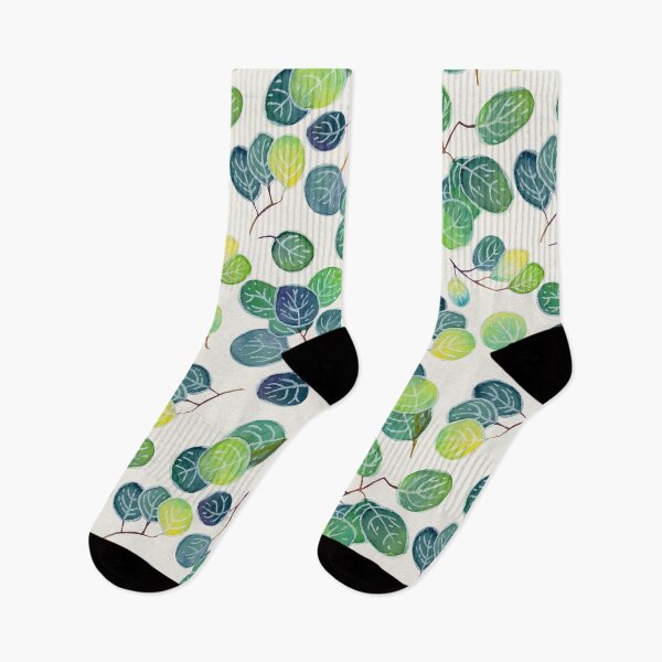 Item preview, Watercolor eucalyptus white  designed and sold by Elenanaylor.