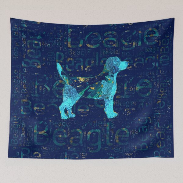 Item preview, Decorative Beagle  dog  designed and sold by k9printart.