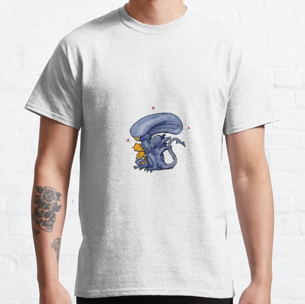 Xenomorphs Love Kittens Classic T-Shirt