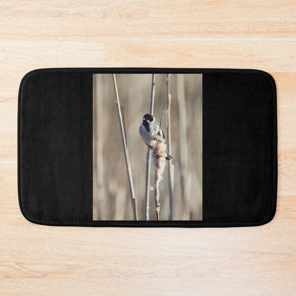 Item preview, Reed Bunting on the bulrush 3 designed and sold by Jouko Lehto Photography.