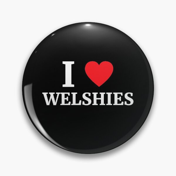 Item preview, I Love Welshies Heart  designed and sold by Vanover Designs.