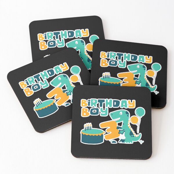 Item preview, 3rd Birthday Boy Dinosaur Party Dinosaur Birthday designed and sold by Orange Pieces.