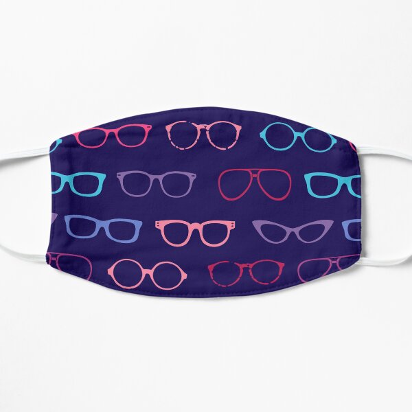 Super Nerdy Retro Geek Glasses Mask