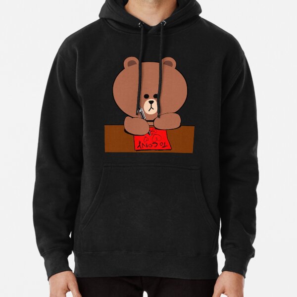 teddy bear pullover hoodie