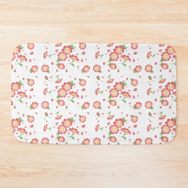Item preview, Pink floral pattern designed and sold by MarlowLoom.