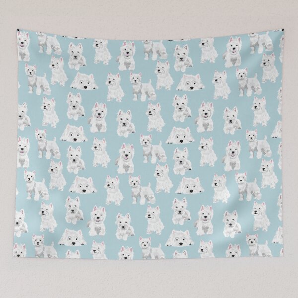 Item preview, Westie  designed and sold by ArtofACoonhound.