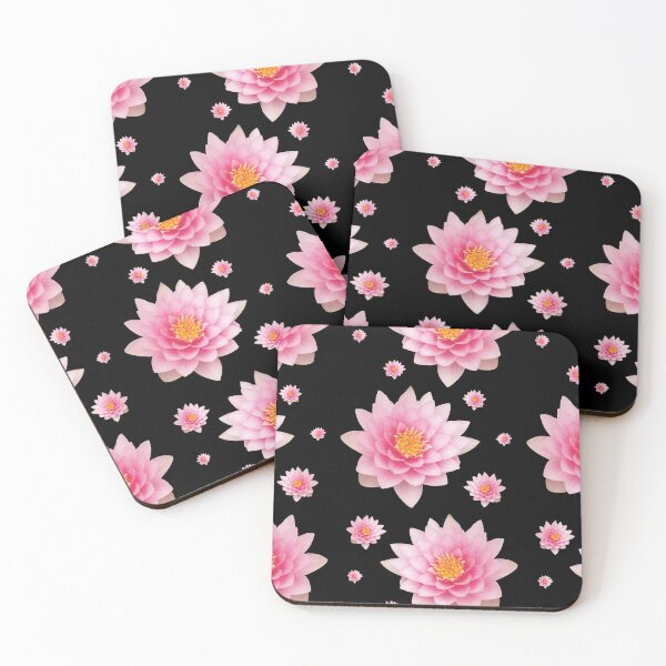 Item preview, Elegant Pink Water Lotuses / Lilies designed and sold by walkswithnature.