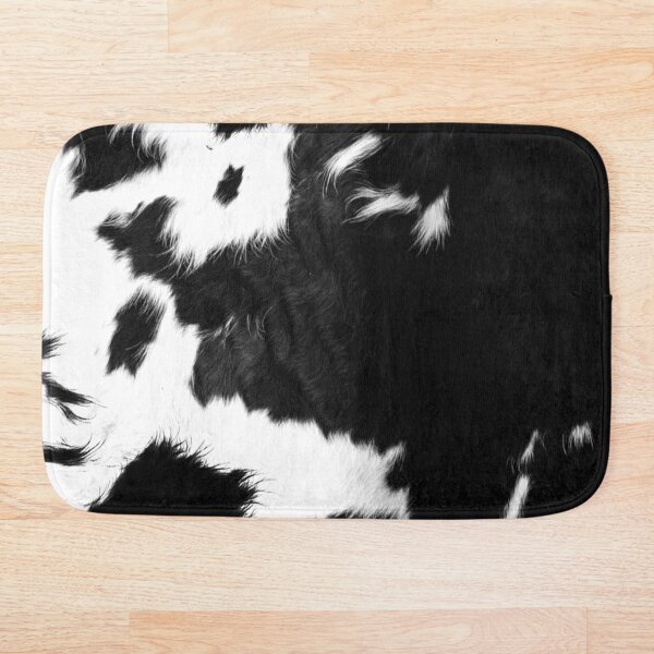 Cow Bath Mats Redbubble - stylish cow print shades roblox