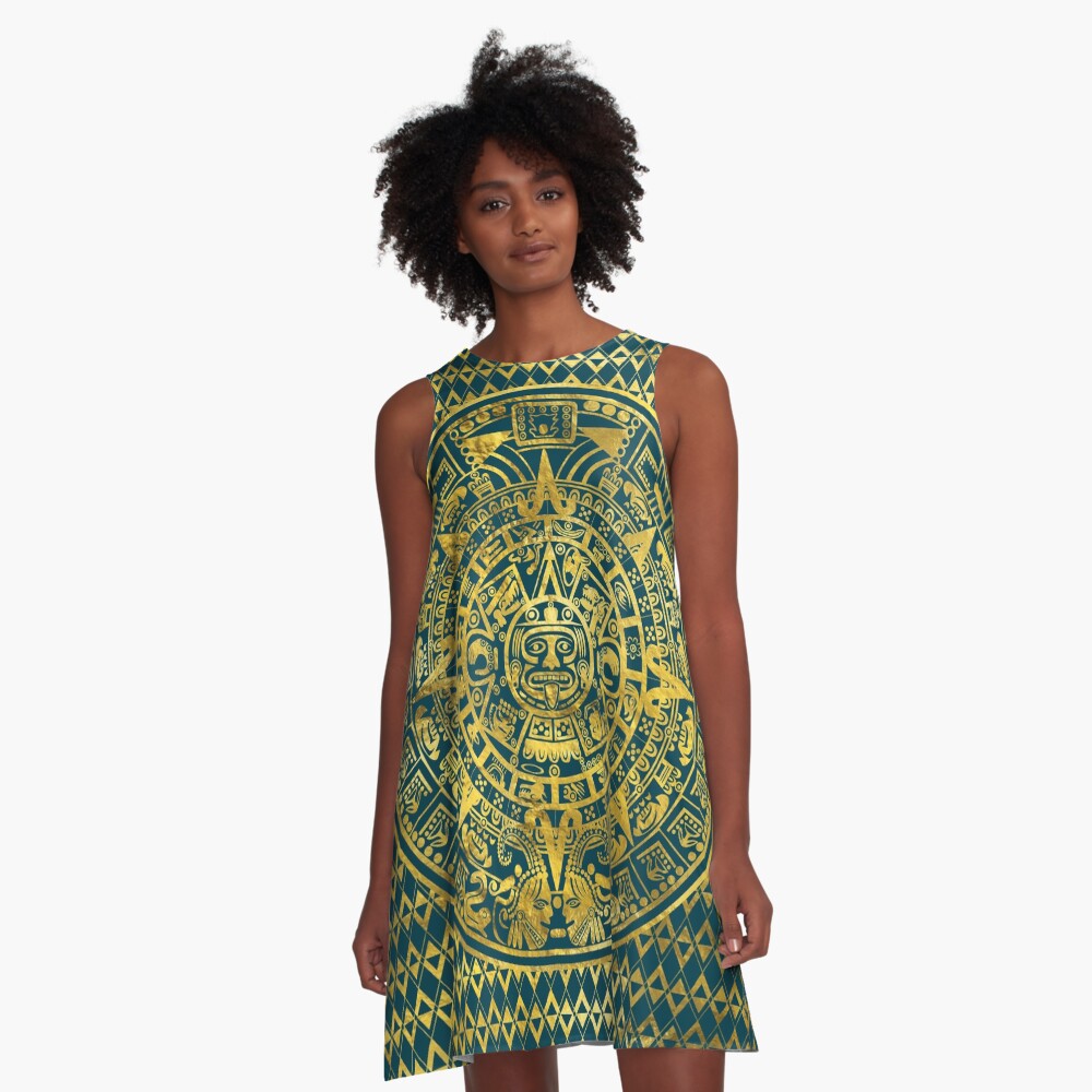 Item preview, A-Line Dress designed and sold by k9printart.