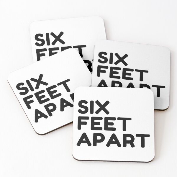 Item preview, Six Feet Apart designed and sold by PartTimeLogic.