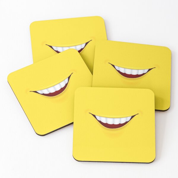 Item preview, Funny mask - smiley mouth - face mask designed and sold by ArticaDesign.