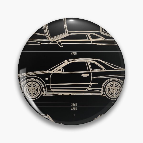 Item preview, Skyline GTR Gold Blueprint designed and sold by therocketman.