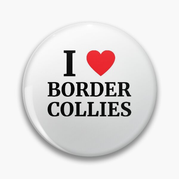 Artikelvorschau, Ich liebe Border Collies Herz entworfen und verkauft von Vanover Designs.