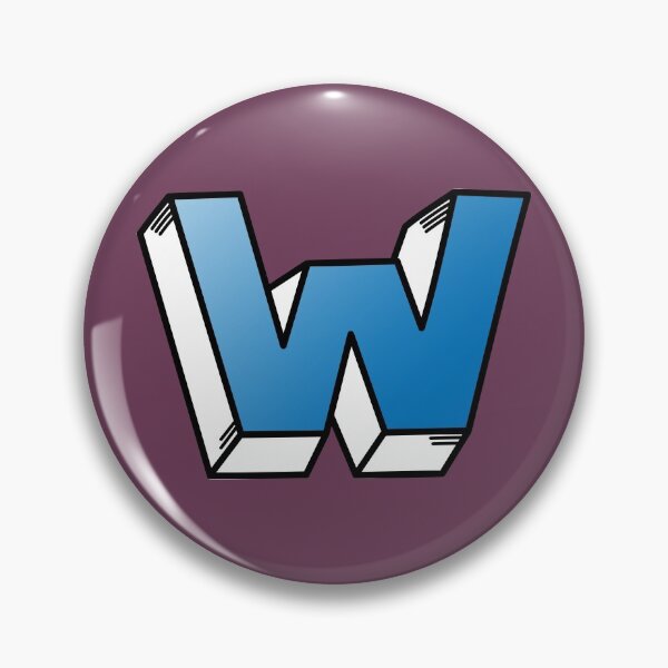 Item preview, The Letter W - Blue designed and sold by FinlayMcNevin.