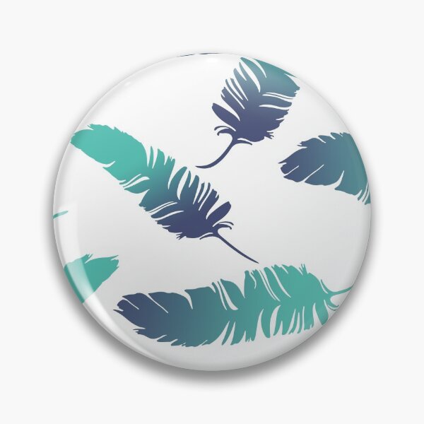 Artikelvorschau, Feathers blue turquoise entworfen und verkauft von Move-Art.