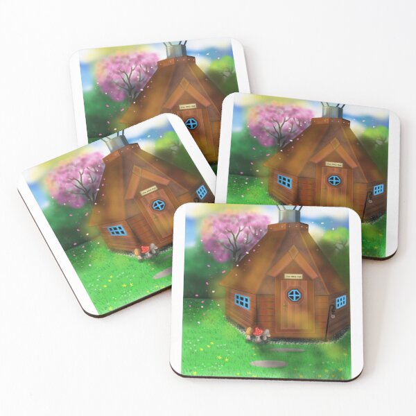 Item preview, BBQ Hut in the garden  designed and sold by vickyedraws.