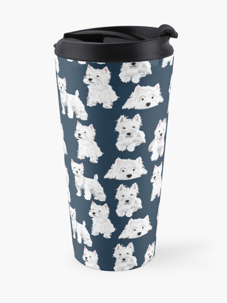 Alternate view of Westie Travel Coffee Mug