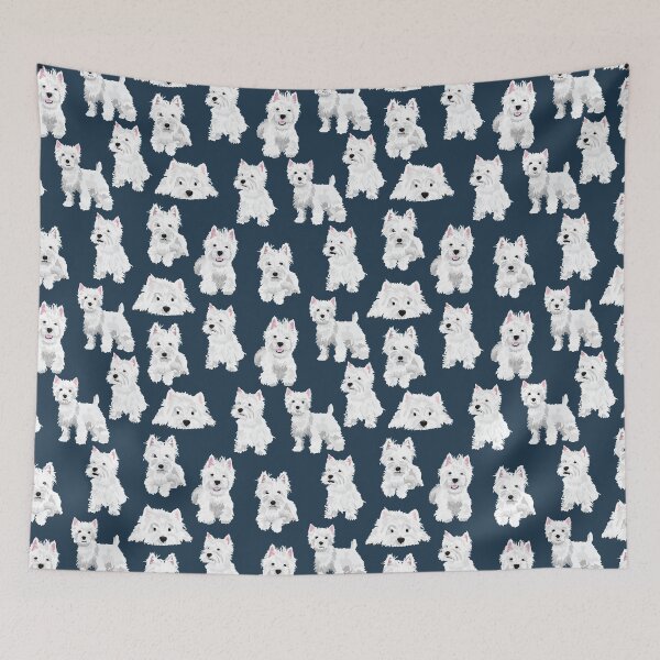 Item preview, Westie designed and sold by ArtofACoonhound.