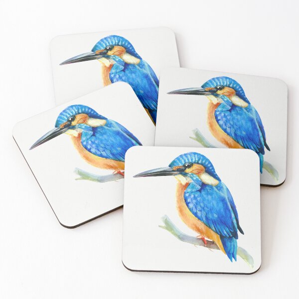 Item preview, Kingfisher (watercolor) designed and sold by Elenanaylor.