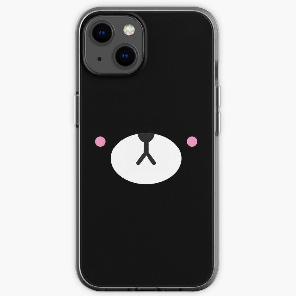 Bear Panda expression Animal cute Anime Kawaii iPhone Soft Case