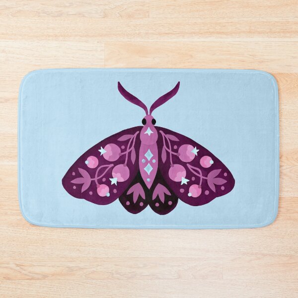 Item preview, Saskatoon Berry Folk Art Moth designed and sold by curiocabinet.