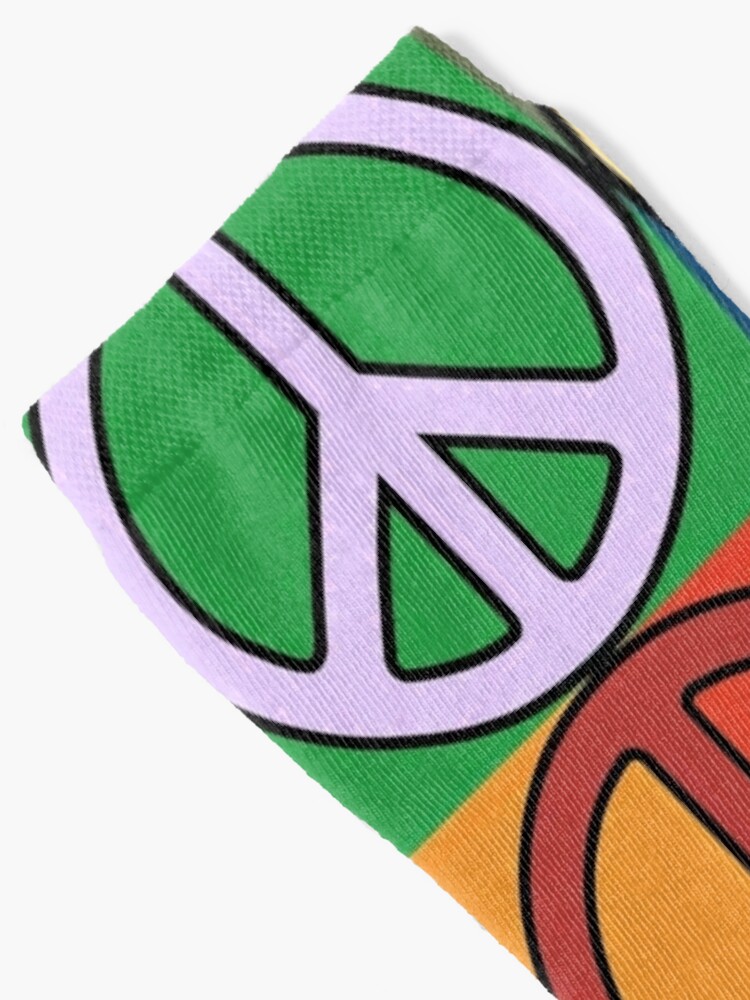 Discover Peace Mosaic | Socks