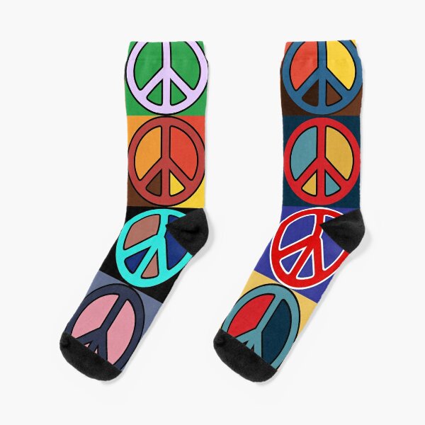 Disover Peace Mosaic | Socks
