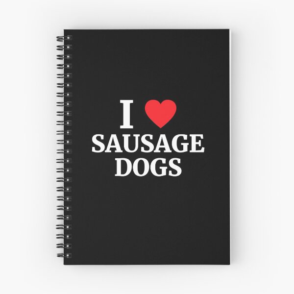 Item preview, I Love Sausage Dogs Heart  designed and sold by Vanover Designs.