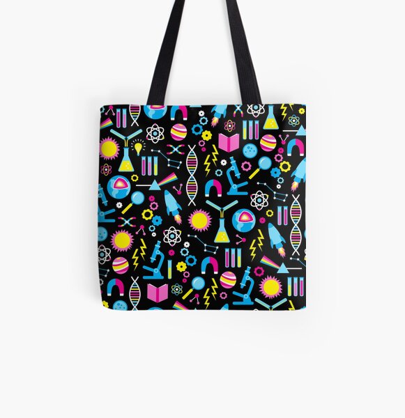Science Studies All Over Print Tote Bag