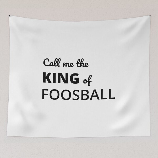 Item preview, King of Foosball designed and sold by Remarkably Unremarkable.