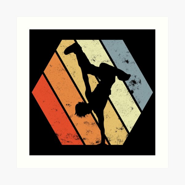 Breakdancer Art Print