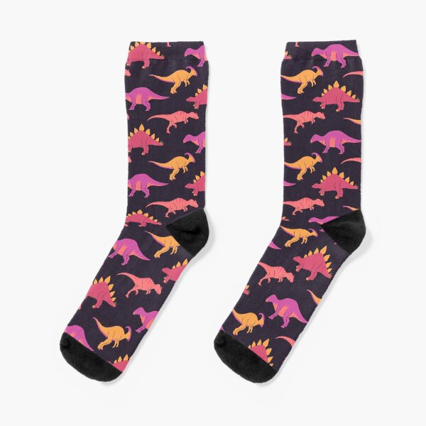 Mosaïque de dinos 3 Chaussettes