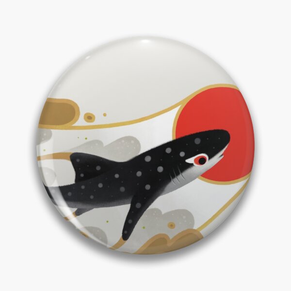 Whale shark Pin