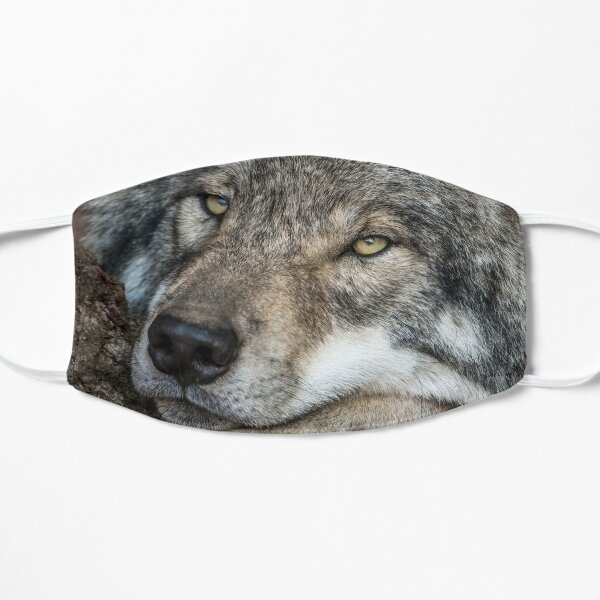Timber Wolf Face Masks Redbubble - timber wolf head roblox id