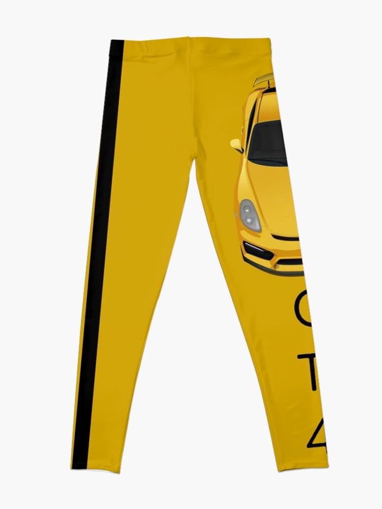 Alternate view of 4 shades of yellow Leggings