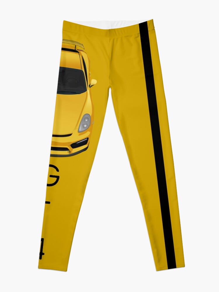 Alternate view of 4 shades of yellow Leggings