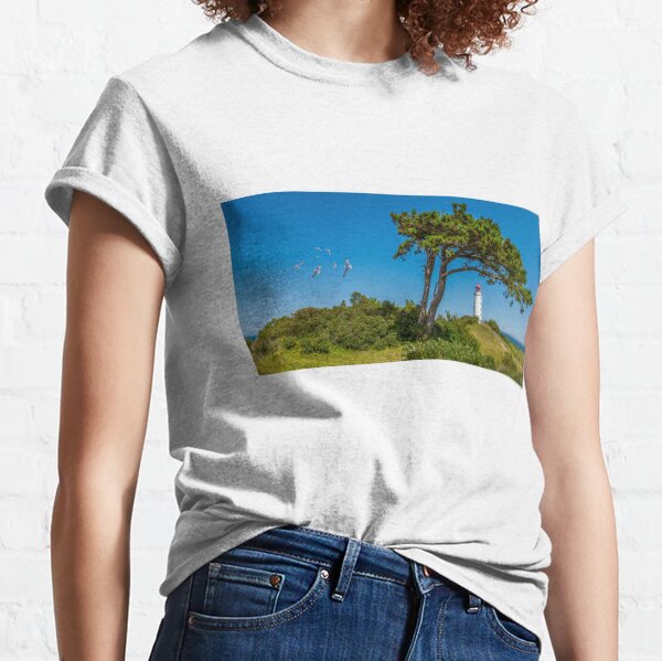 Lighthouse Hiddensee Classic T-Shirt