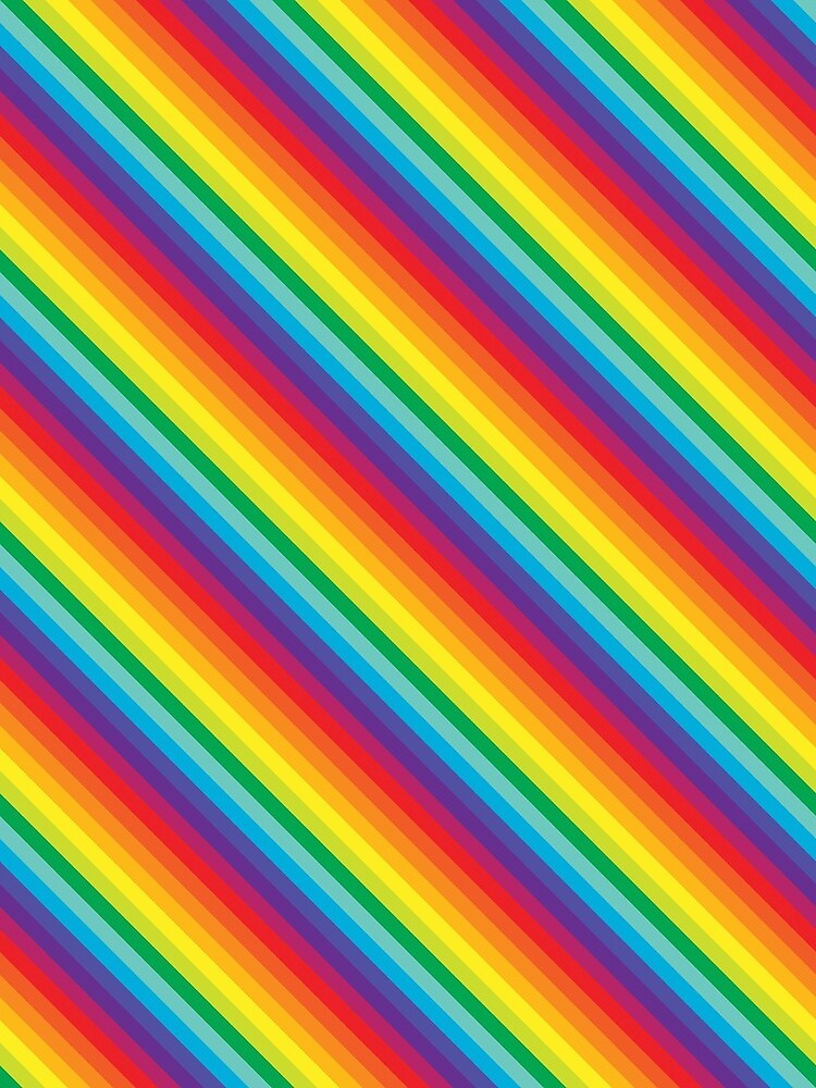 Rainbow Stripe by websterfiberart