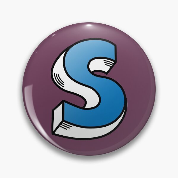 Item preview, The Letter S - Blue designed and sold by FinlayMcNevin.
