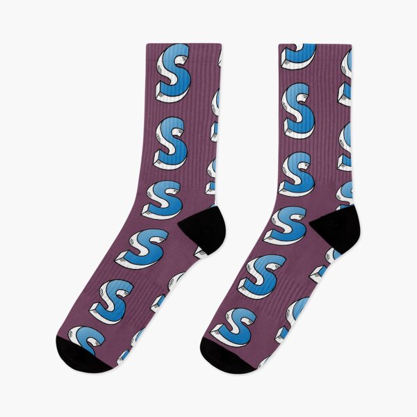 Item preview, The Letter S - Blue designed and sold by FinlayMcNevin.