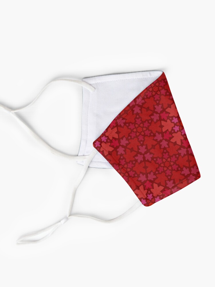Alternate view of Meeple Floral Print Mask
