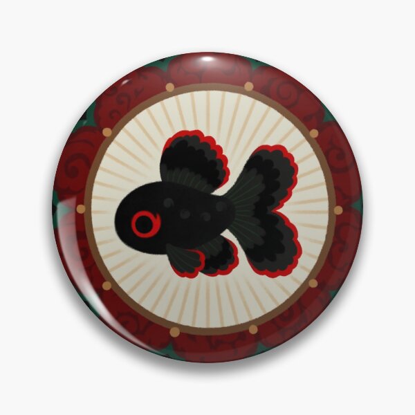 Item preview, Butterfly goldfish - black designed and sold by pikaole.