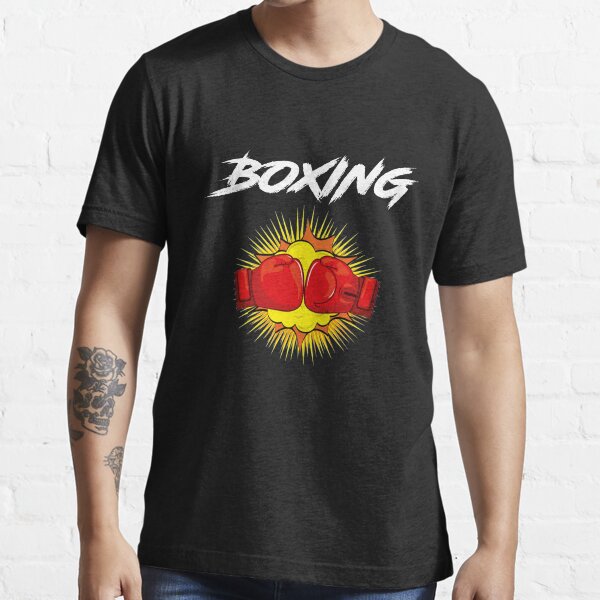"Red Gloves Boxing Fight Boom" Tshirt for Sale by Bazzbusiness2