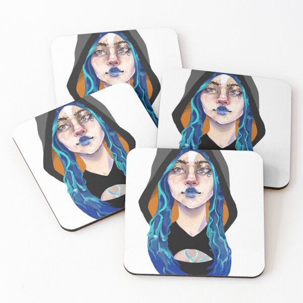 Maya - Water Coasters (Set of 4)