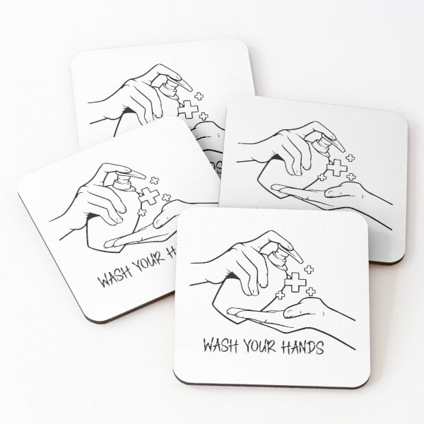 Item preview, Wash Your Hands Mask,funny mask  designed and sold by Noussairox.
