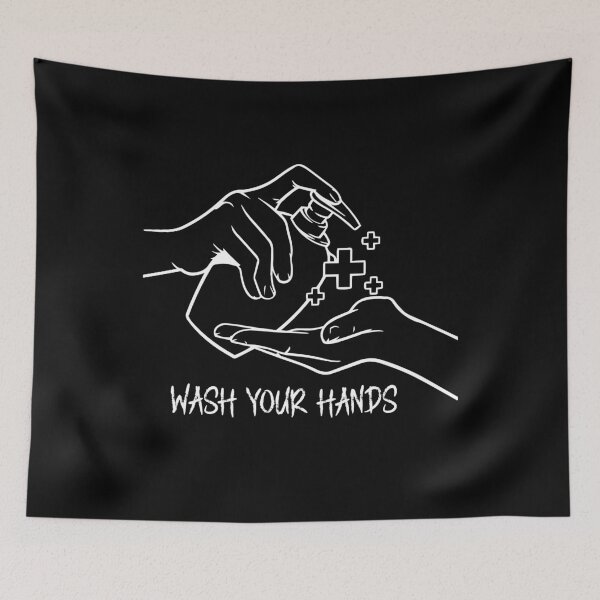 Item preview, Wash Your Hands Mask,funny mask  designed and sold by Noussairox.
