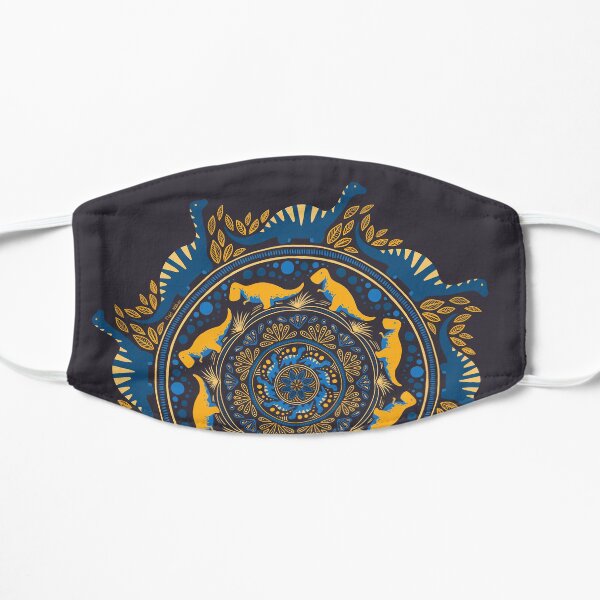 Dino-mandala 3 Masque