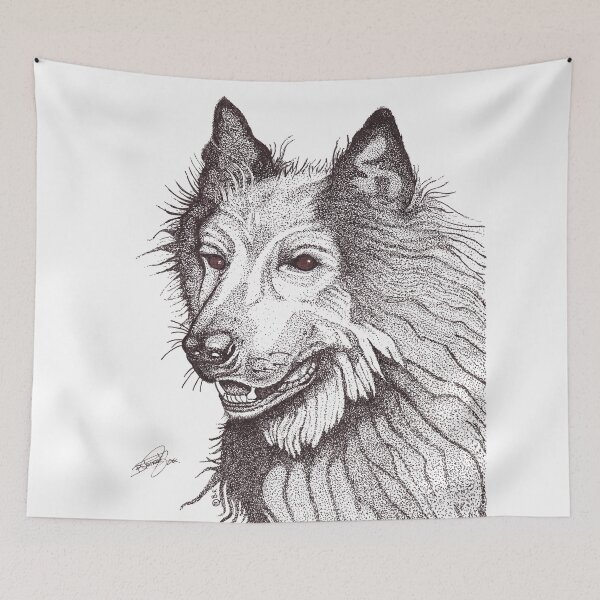 Item preview, Belgian Shepherd Groenendael designed and sold by BeritValk.