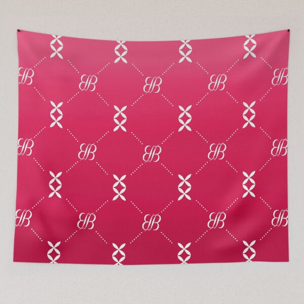 Item preview, BB Logo on Hot Pink Background designed and sold by ByJezie.