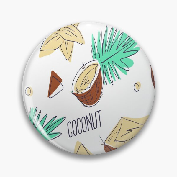 Artikelvorschau, Kokosnuss Coconut Muster Sommer entworfen und verkauft von Onair555.